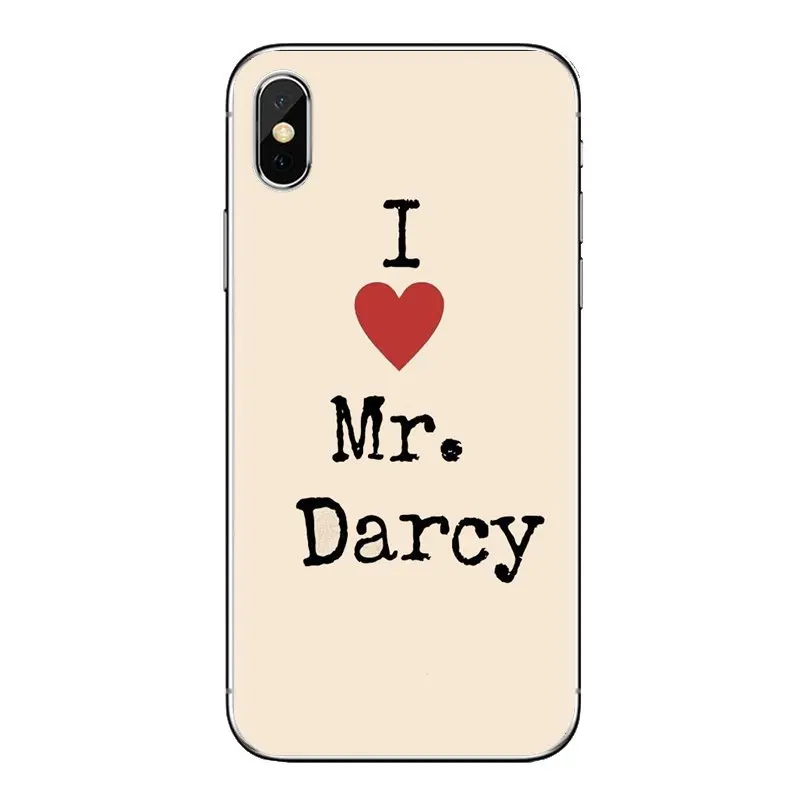Мистер Дарси с символическим узорным прозрачный мягкий чехол для samsung Galaxy S3 S4 S5
