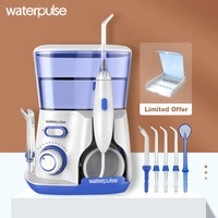 oral irrigator water flosser teeth cleaner home use 800ml irrigation nozzles storage box household tooth pick water jet nozzle