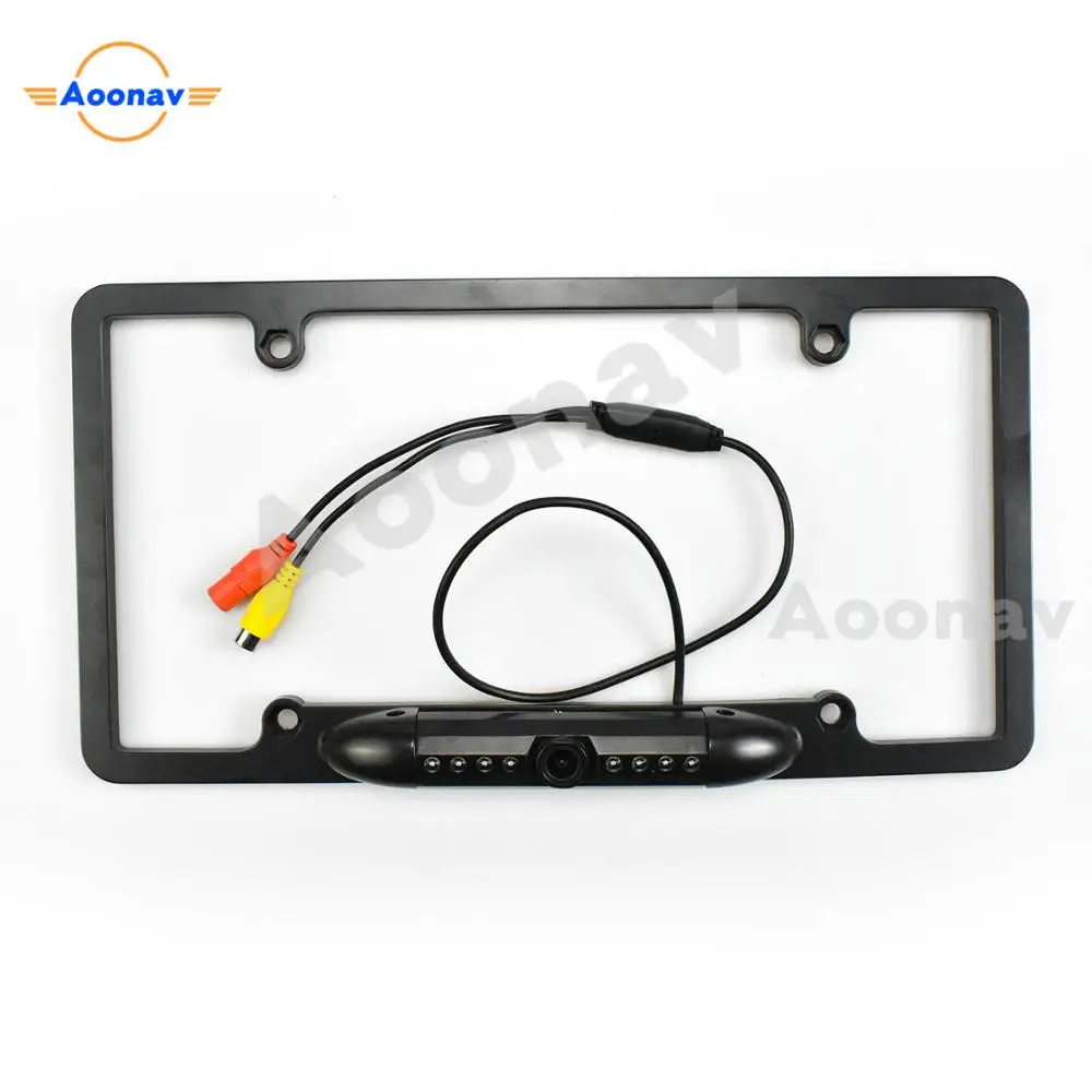 Универсальная парковочная камера заднего вида с углом обзора 170 ° супер HD ночного