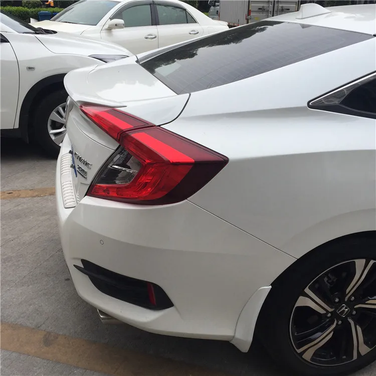 Спойлер для Honda Civic 2016-2018 высококачественный спойлер из АБС-пластика заднего