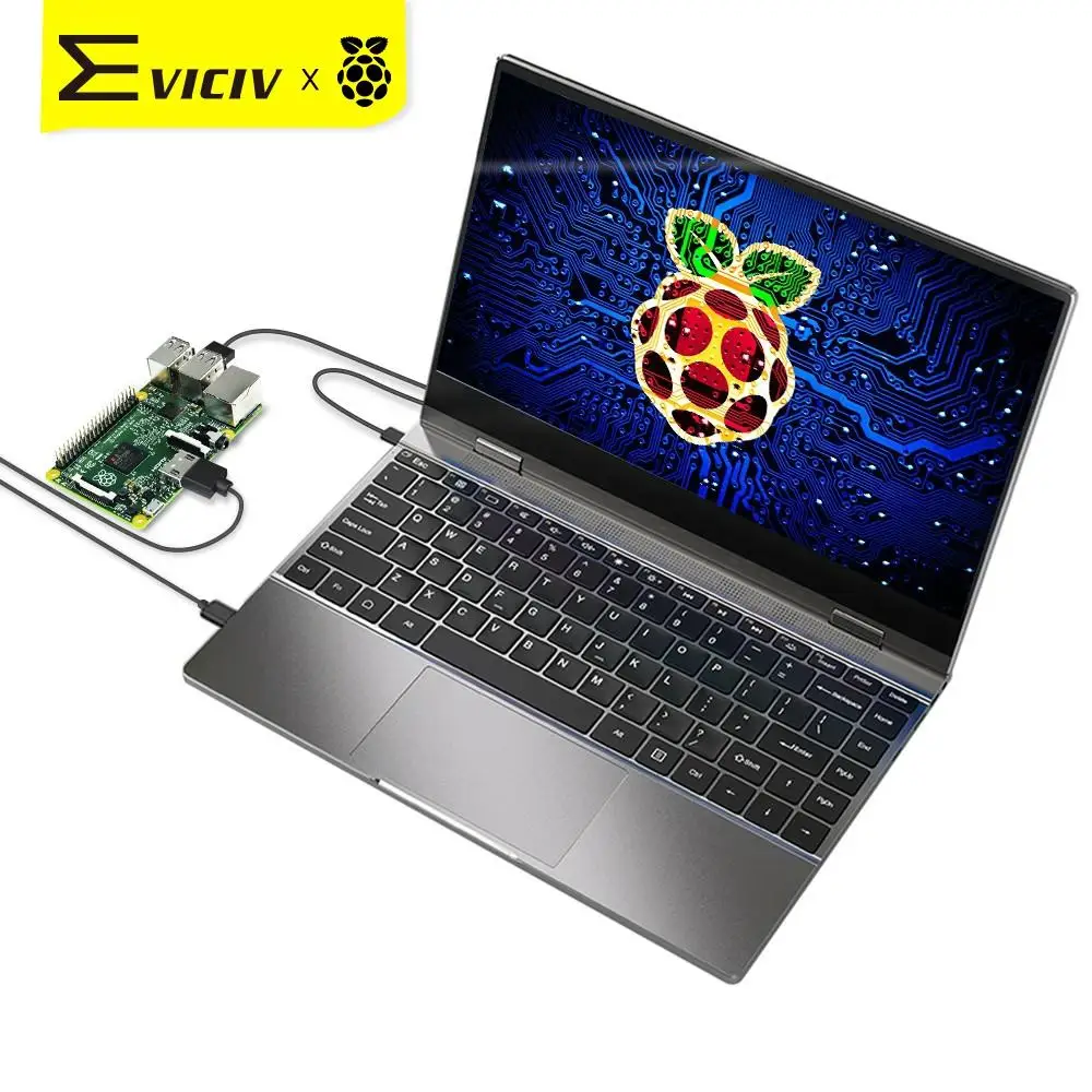 Eviciv Raspberry Pi 4 3 Laptop Raspbook Touchscreen Keyboard Battery Raspi Rechargeable Portable Monitor Rpi Lcd Display Lapdock Leather Bag Eviciv Raspberry Pi 4 3 Laptop Raspbook Touchscreen Keyboard Battery Raspi Rechargeable Portable Monitor Rpi Lcd Display Lapdock Leather Bag