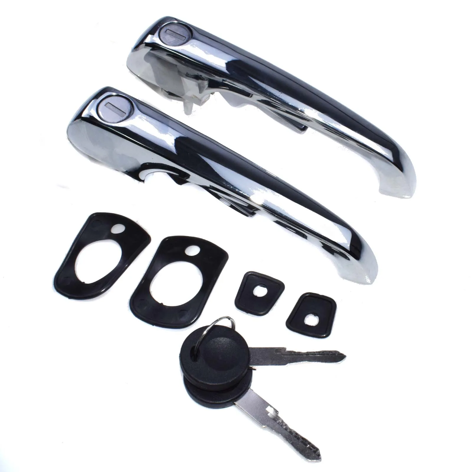 WOLFIGO 2 шт. Передняя Левая Правая внешняя дверная ручка с ключами для автобуса