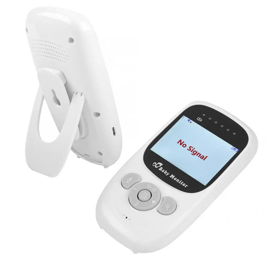 Беспроводной цифровой цветной ЖК видеоняня ночного видения аудио видео 2 4 ГГц bebek