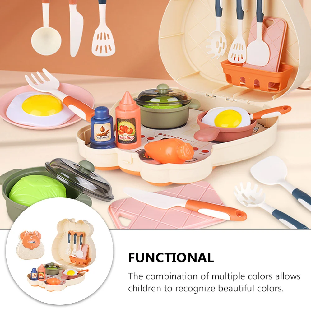 

25PCS Play House Cooking Utensil Creative Cooking Funny Cooking