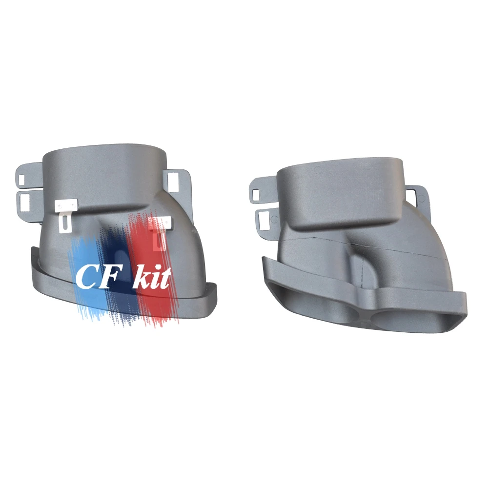 2 шт./1 компл. Матовые черные автомобильные наконечники выхлопной трубы глушитель