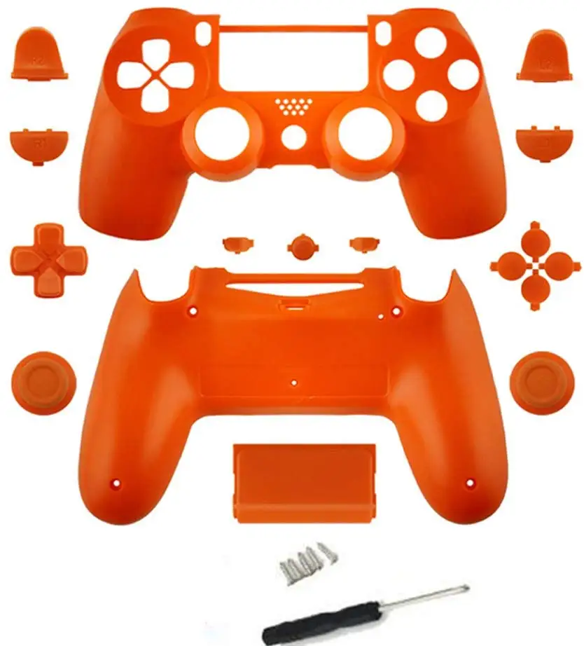 PS4 PRO Полный Корпус в сборе корпус лицевой панели чехол Замена для Playstation 4 Dualshock 4 Pro 4,0 V2 JDM 040 JDS 040 контроллер