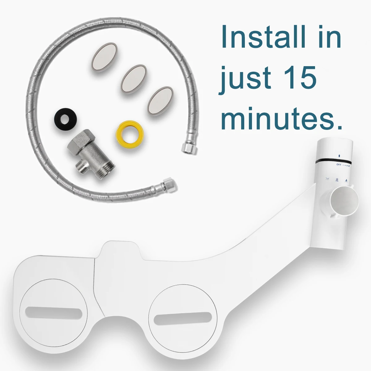 SOOSI Новое приспособление для сиденья унитаза биде ультратонкое давление воды