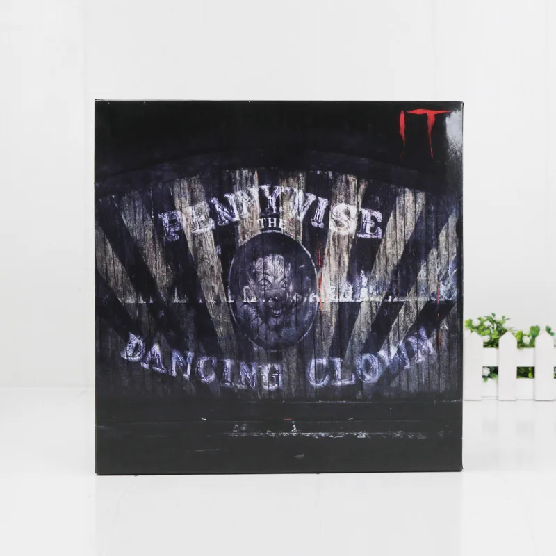 light in box 18 см NECA Pennywise 1990 Стивен Кинг это Pennywise Джокер клоун neca Хищник Джокер фигурка игрушки куклы - Цвет: light in box