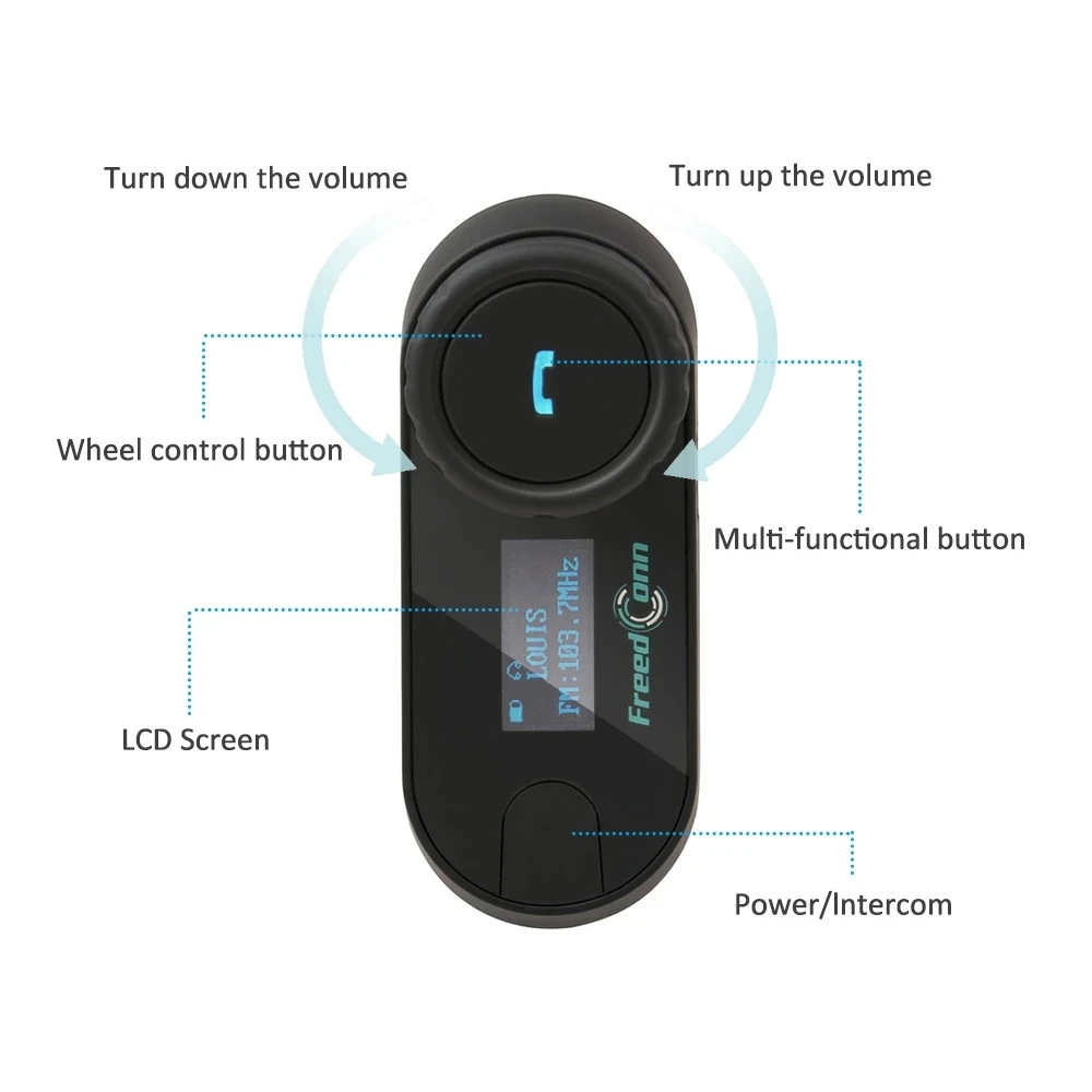 2 шт./лот Freedconn 800 м tcom-sc мотоцикл домофон BT Bluetooth Беспроводной нашлемная телефонная гарнитура с fm LCD переговорное устройство