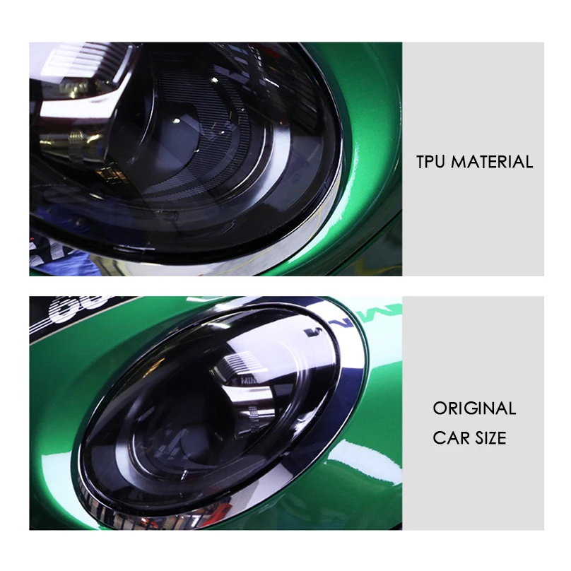 

TPU Sticker Car Headlight Protection Resist Film Smoke Sticker For BMW Mini Cooper60