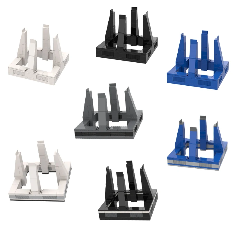 

MOC Saturn Rocket Bracket Is Suitable for 21039 05007 75105 Launch Platform Building Block Support Bricks Puzzle Splicing Toy