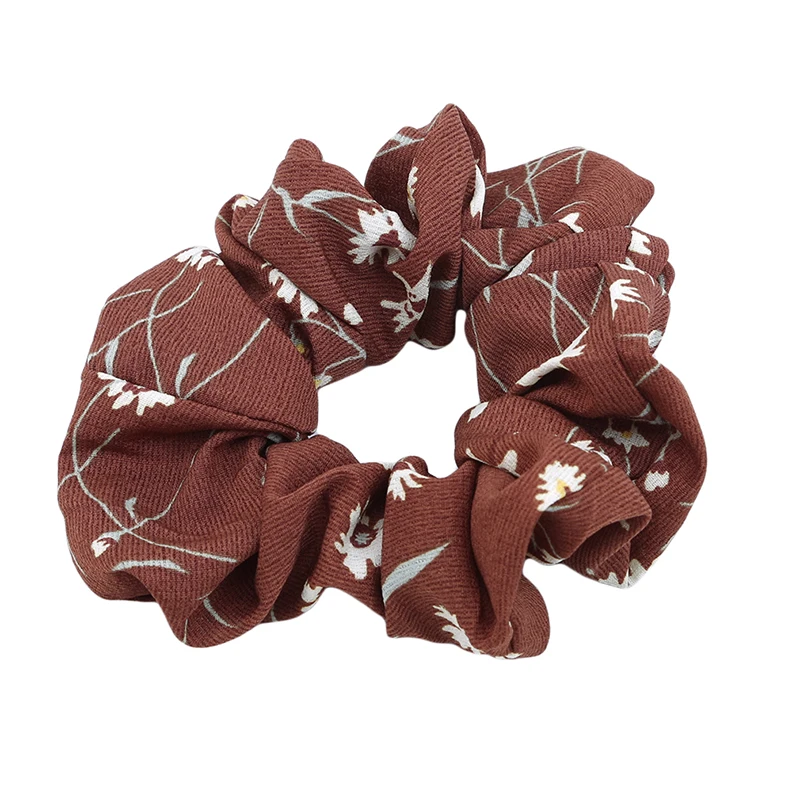 

Women Elegant Elastic Hair Bands 2021 Hot Sale Cute Sweet Vintage Hair Scrunchie Horsetail Hair Holder Rope Hair Accessories