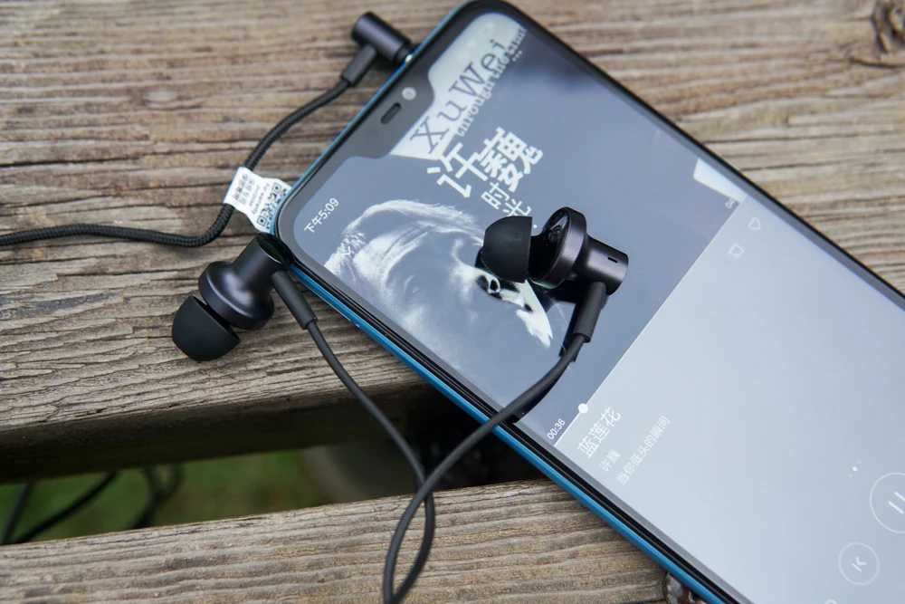 Xiao mi Original Hybrid Pro 2 Наушники mi In-Ear наушники 2 с двумя драйверами гибридная технология проводное управление с mi c QTEJ03JY