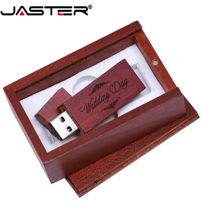 USB-флеш-накопитель JASTER в деревянной кленовой коробке 4-64 Гб | Компьютеры и офис