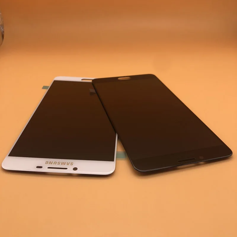 ЖК дисплей SUPER AMOLED 6 0 дюйма для SAMSUNG Galaxy C9 Pro сенсорный экран с дигитайзером