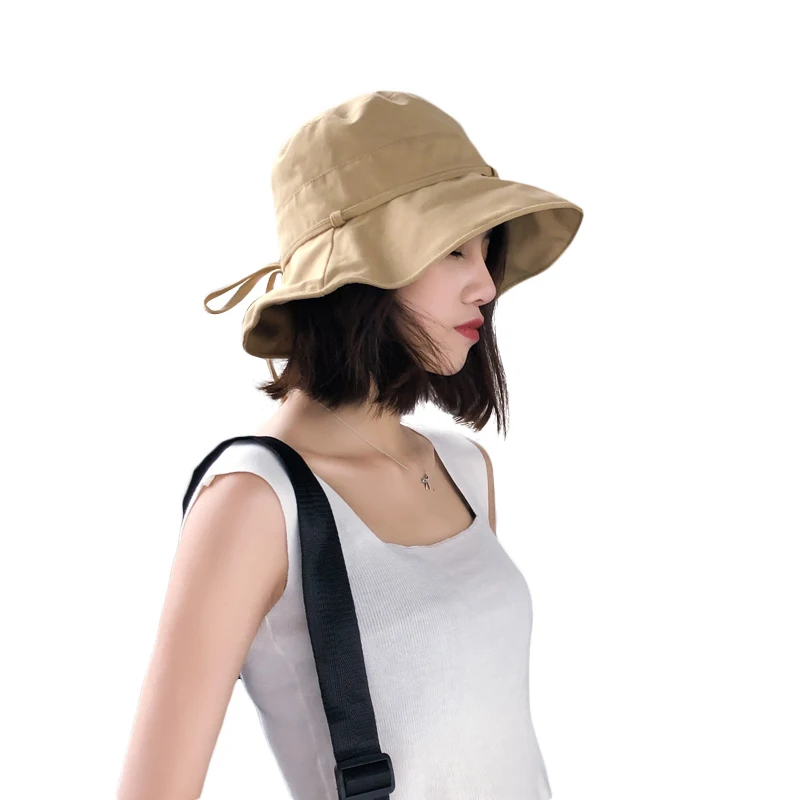 

Web celebrity fisherman cap INS Japanese versatile cap Korean version tide wide cornice sunshade summer sun protection cap thin