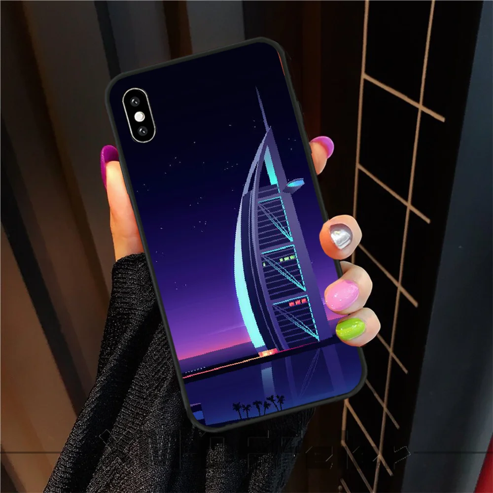 Чехол Reayou Burj Al Arab для iphone6 6s plus 7 8 X XR XS MAX 11 Pro Max | Мобильные телефоны и аксессуары
