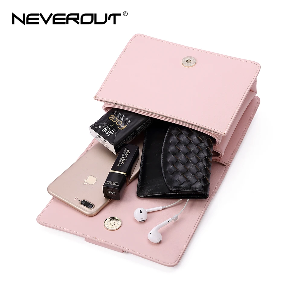 Сумка-мессенджер NEVEROUT из твердой кожи 5 цветов | Багаж и сумки