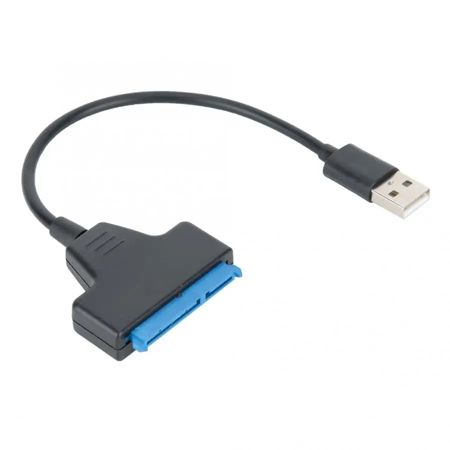 Adapter Converter Cable Black USB2.0 to 2.5in SATA/USB Interface Solid State Disk Accessories Computer |