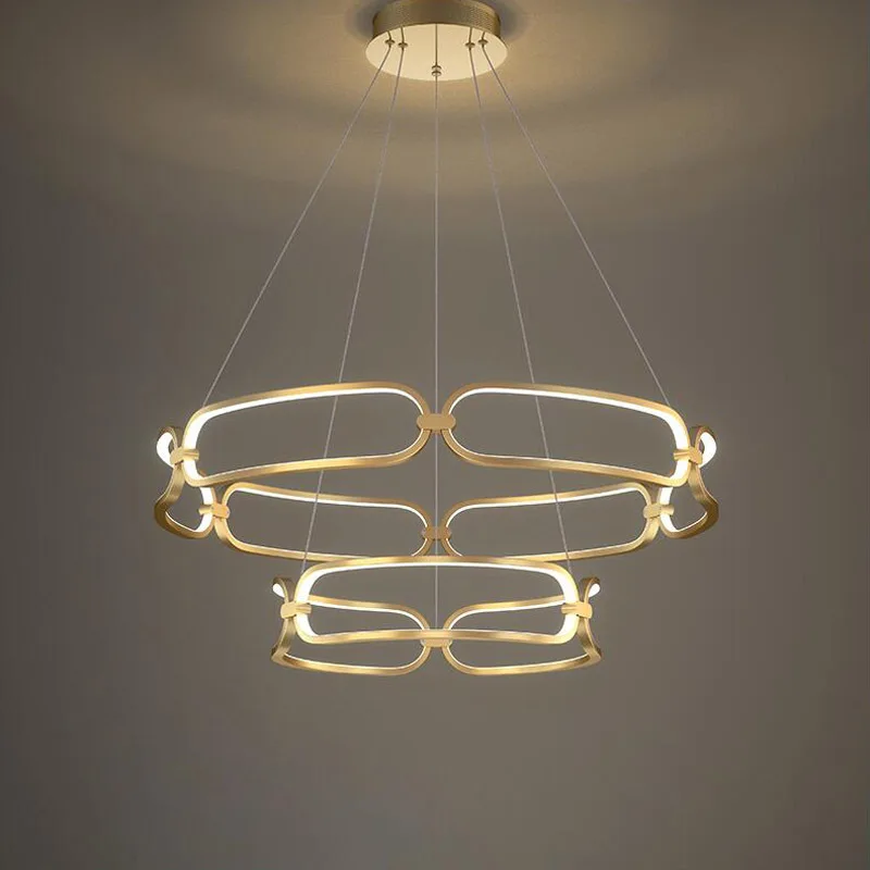 Люстра для гостиной 2019 новая простая и атмосферная Бытовая Скандинавская