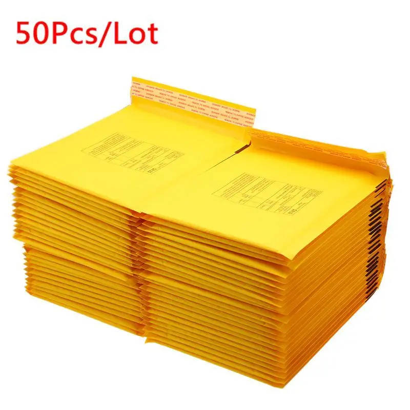 Конверты из пузырчатой бумаги 50 шт./лот | Канцтовары для офиса и дома