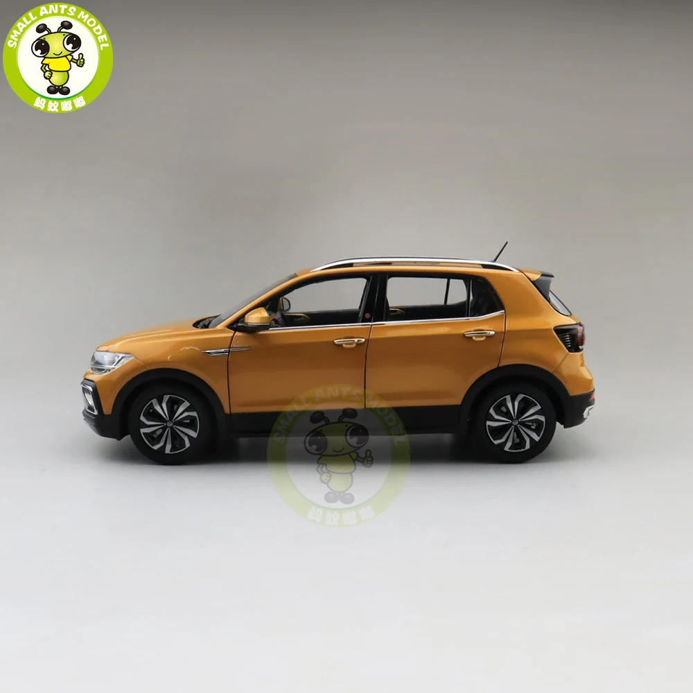 1/18 T-CROSS T крест SUV литая модель автомобиля Модель SUV Игрушки для мальчиков Подарки для девочек на день рождения