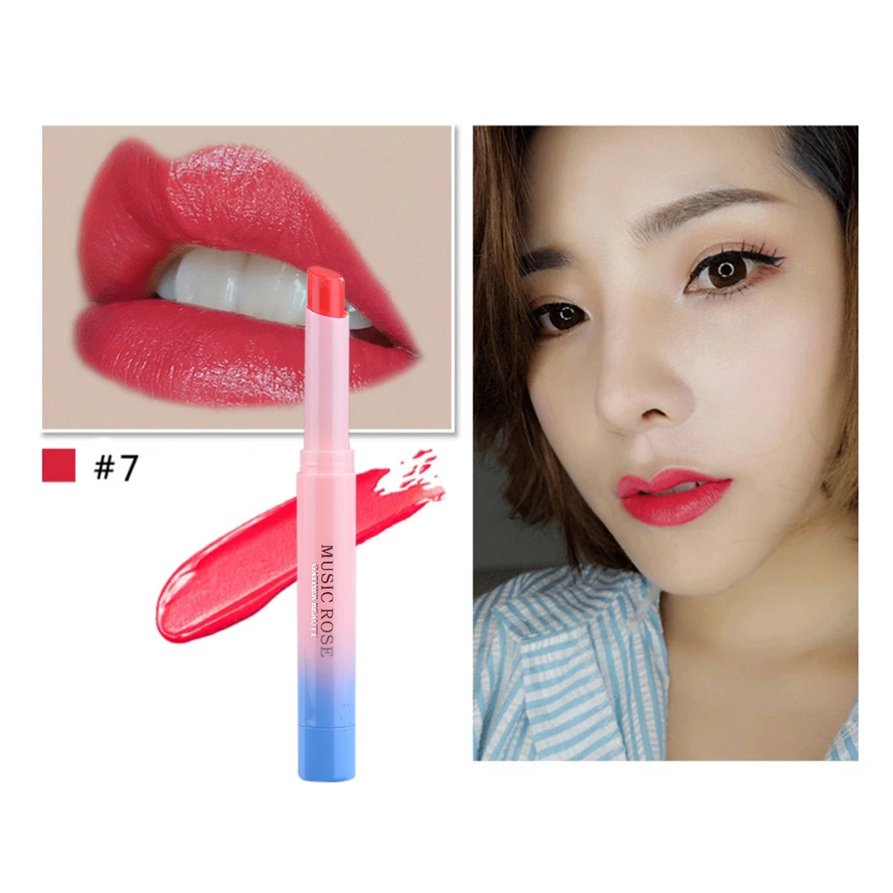 Водостойкая матовая губная помада долговечная бархатная сексуальный красный