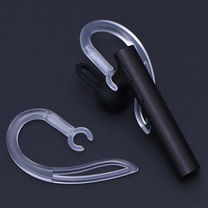 Новинка 4/5/6/7/8/9/10 мм Bluetooth-наушники прозрачный силиконовый зажим петли сменный