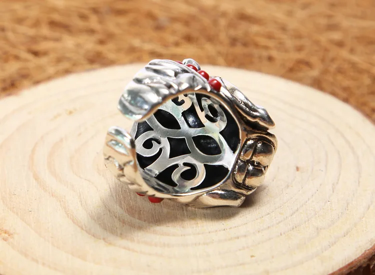 Регулируемое кольцо для мужчин и женщин ювелирное изделие из стерлингового