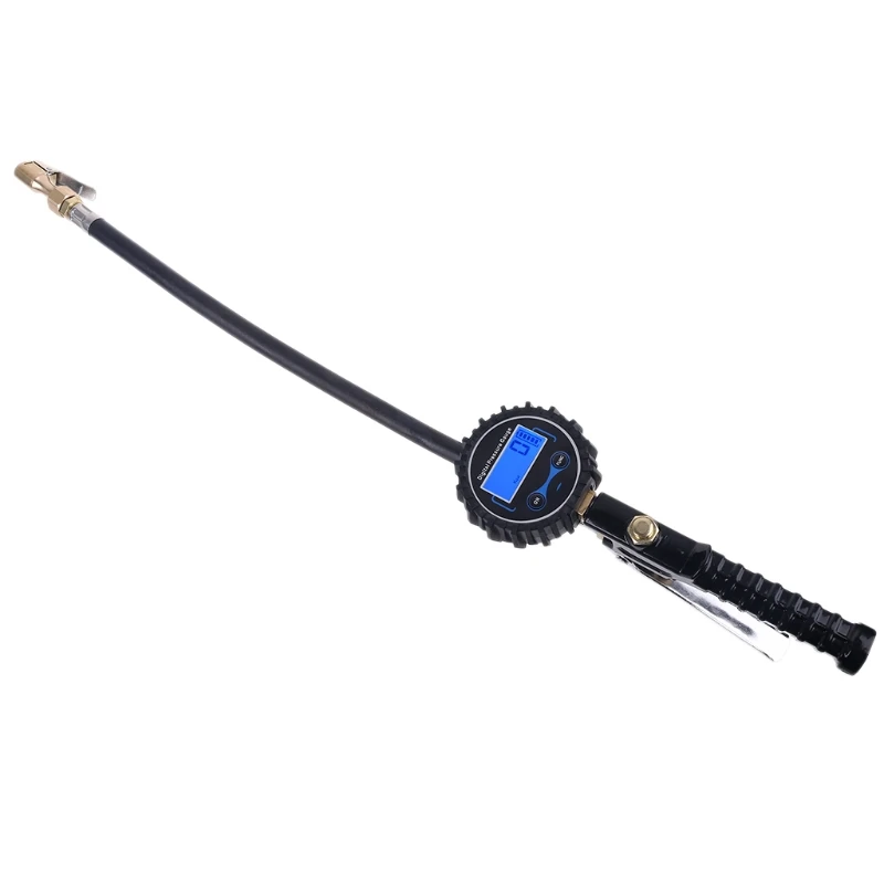 

Манометр для шин, 200 PSI воздушный патрон, цифровой манометр для шин с манометром 1/4 дюйма для автомобиля, мотоцикла, грузовика, транспортных с...