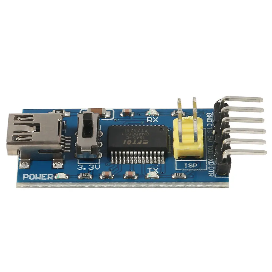 Базовая плата для преобразователя arduino FTDI FT232RL USB в TTL последовательный IC адаптер
