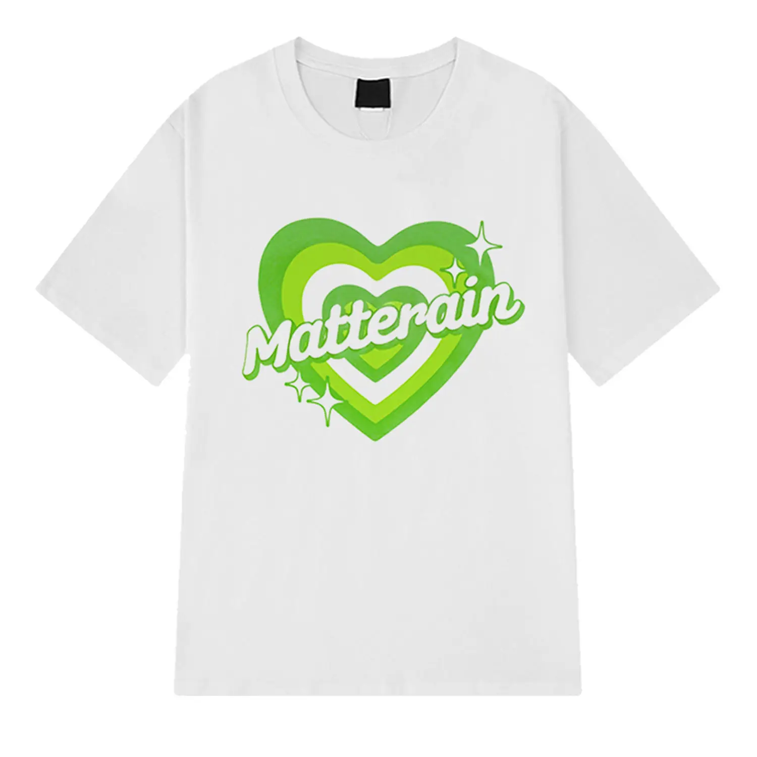 

2021 Summer Y2K Street Style Women T Shirt Oversize Heart Print O Neck Short Sleeve Cotton T Shirt Hip Hop Female Tops Clothing