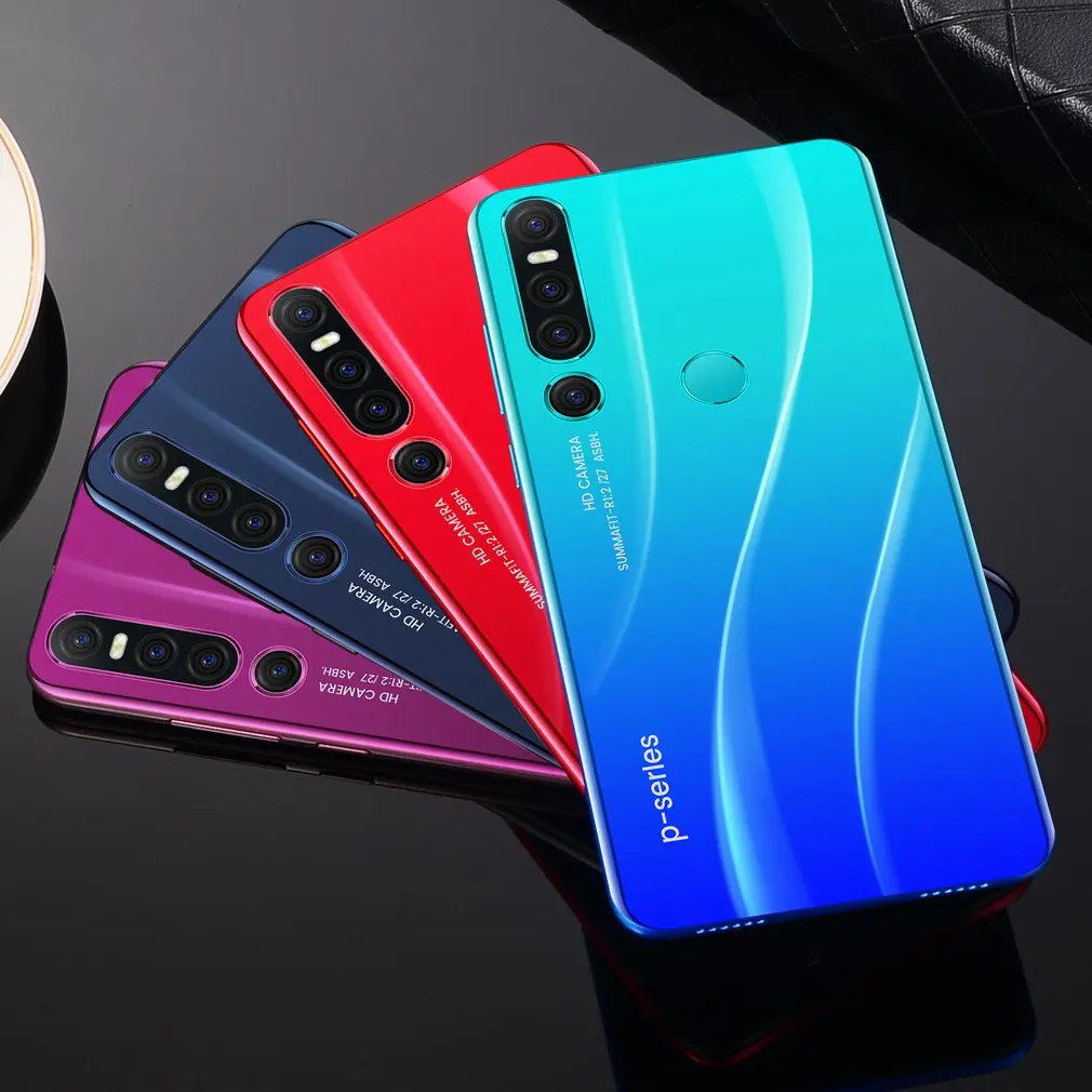 New P46 Pro Smartphone 1GB+8GB Cellular Android 9.1 Handphone Core 6.1inch Mobilephone Face Fingerprint Recognition | Мобильные