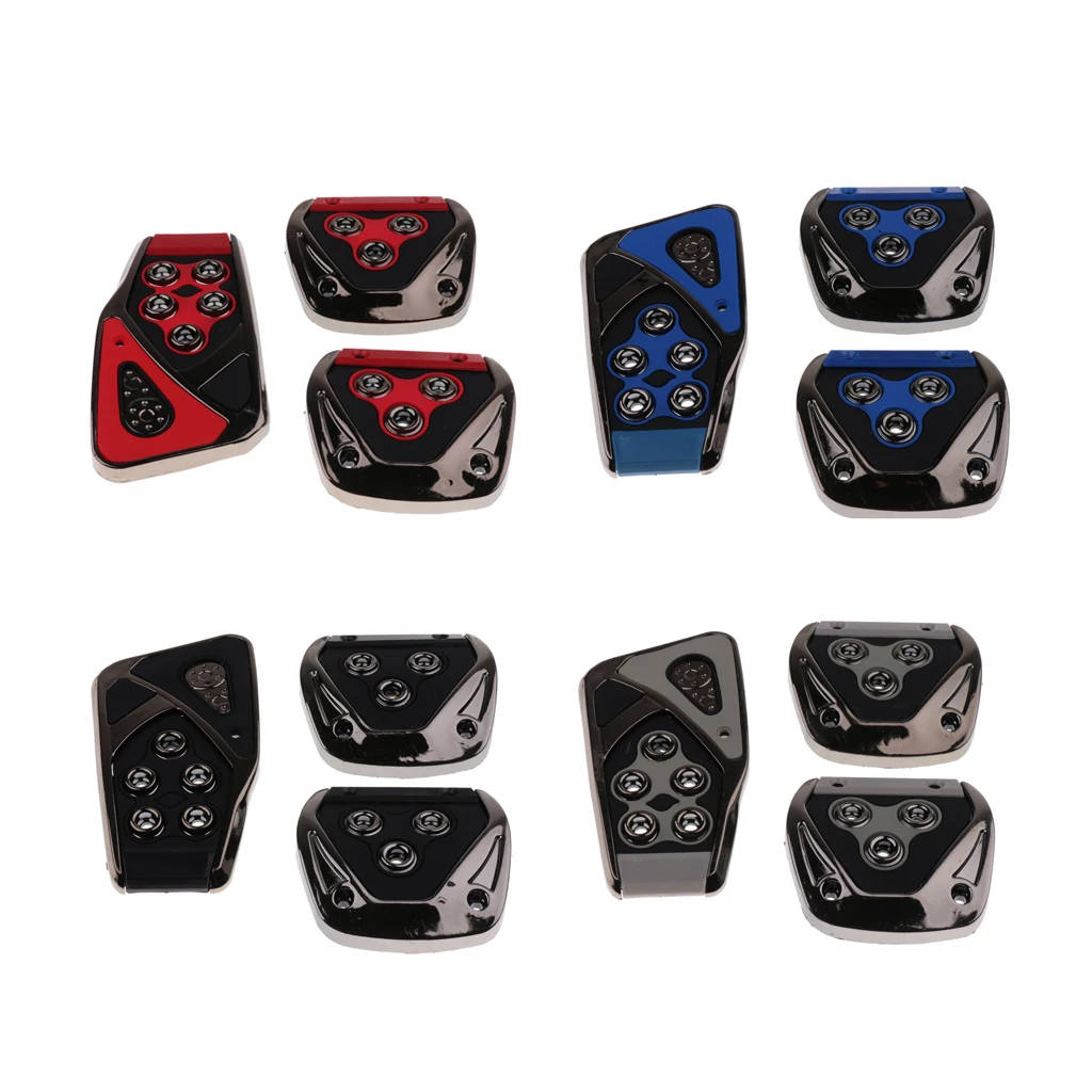Автомобильные ножные педали 3 шт. универсальные Нескользящие тормоз