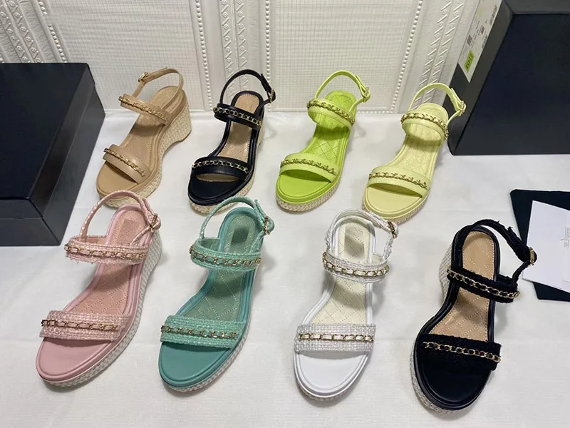 

2021 Summer Sexy Platform Shoes Wedges Sandals for Women High Heel Fashion Open Toe Elegant Pumps Casual Girls Ankle Strap