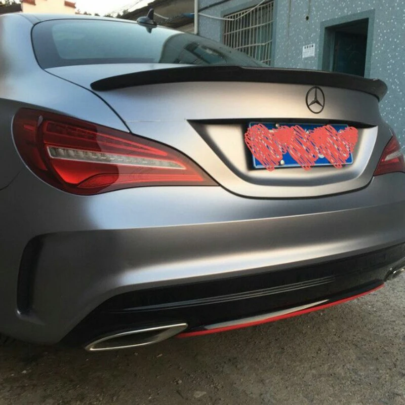 Mercedes CLA w117 углеродное волокно FD стиль cf спойлер заднего багажника крыла для 180 CLA200