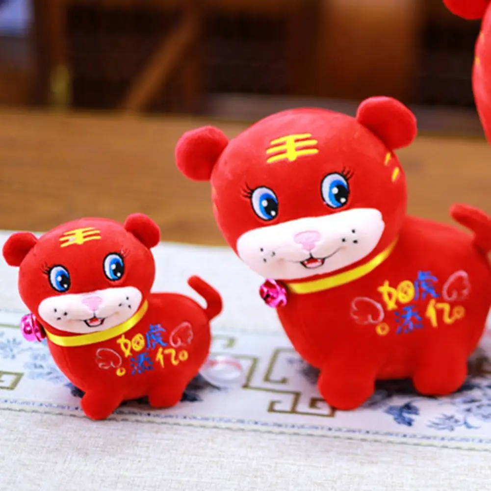 

Милый новогодний декоративный подарок, тигр, оригинальные талисманы, игрушки, новогодний подарок, удобный