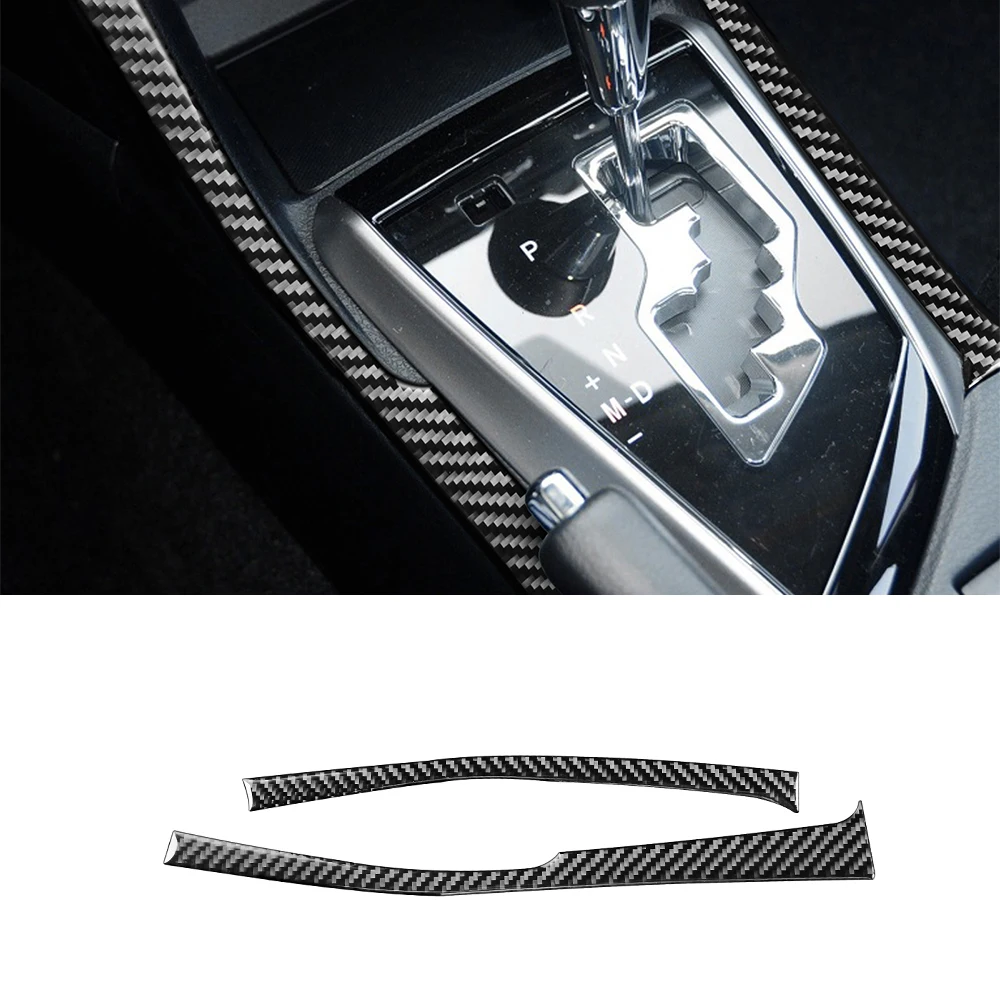 

for Corolla 2014 2015 2016 2017 2018 Gear Shift Side Decoration Cover Trim Sticker Decal Car Accessories Carbon Fiber