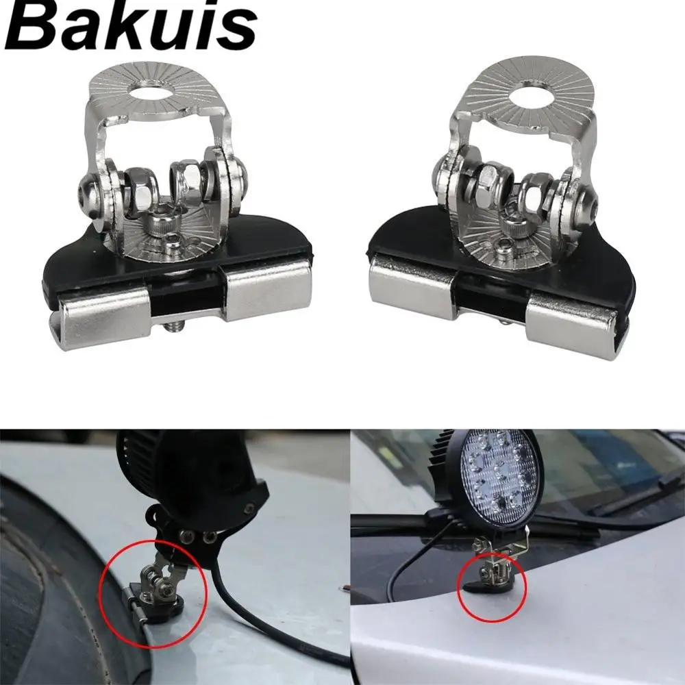 2 шт. Универсальный Автомобильный светильник из нержавеющей стали с