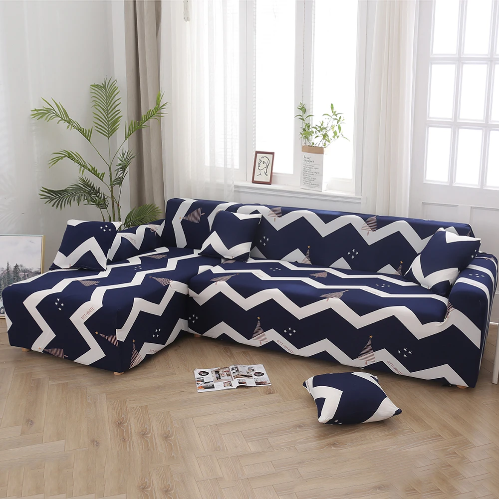 2 шт. угловая Крышка для дивана эластичная крышка секционная L форма d шезлонг