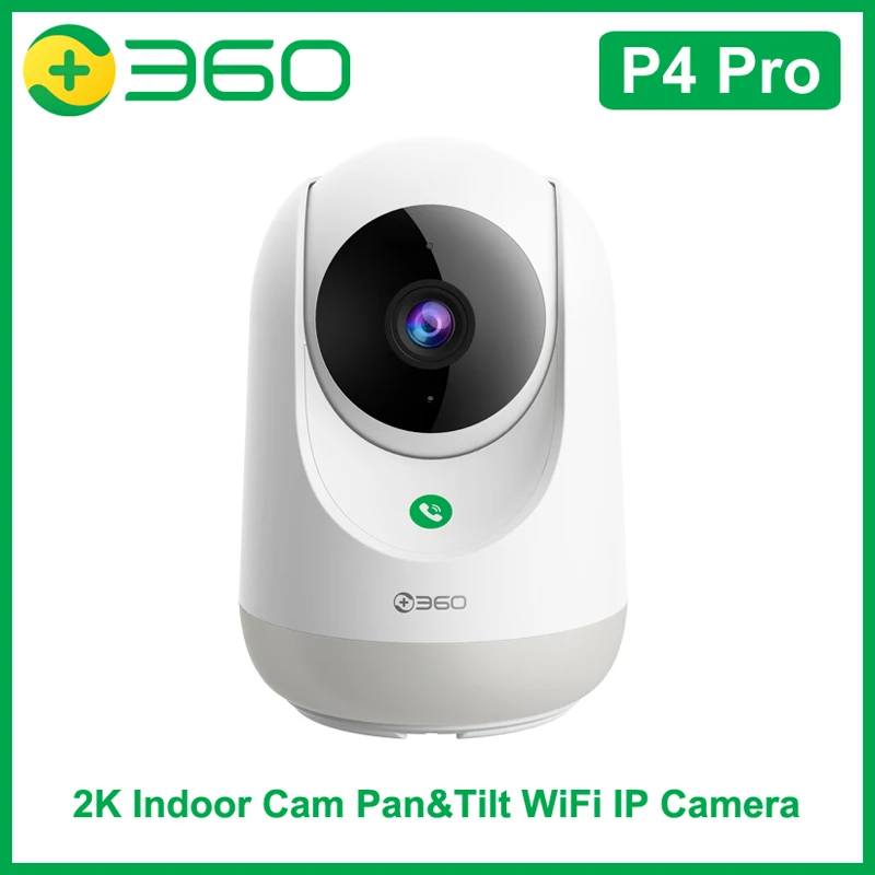 

IP-камера видеонаблюдения, 360 Кнопки, P4 Pro, 2K, Wi-Fi