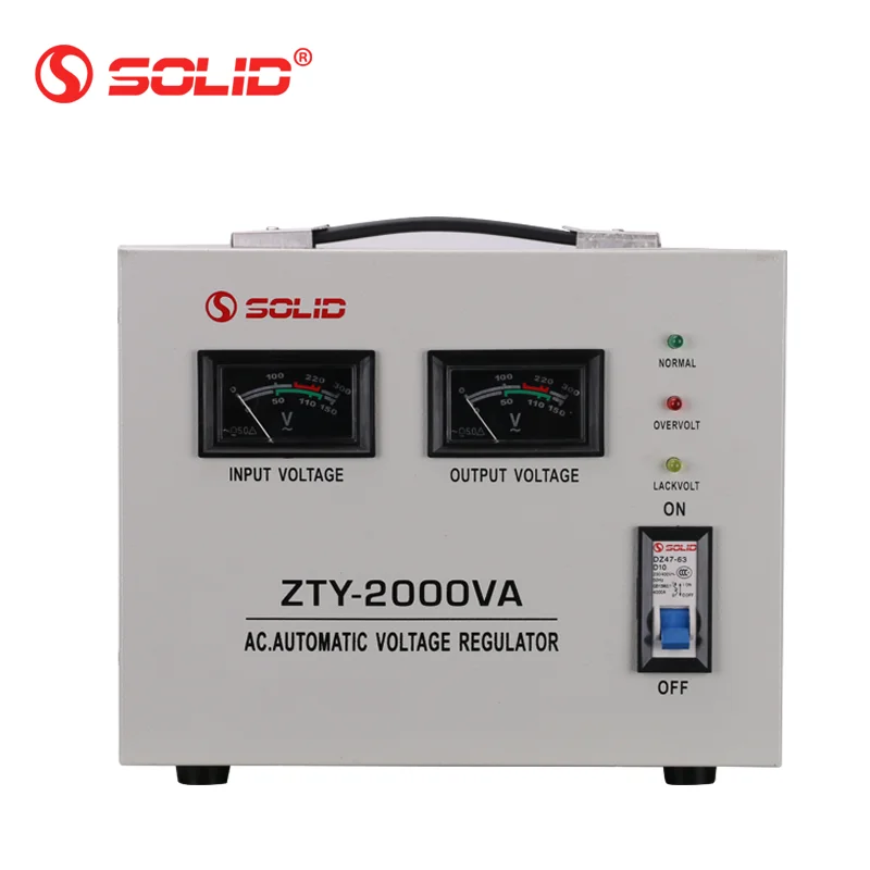 

2KVA Single Phase Automatic Voltage Regulator Stabilizer with LED display