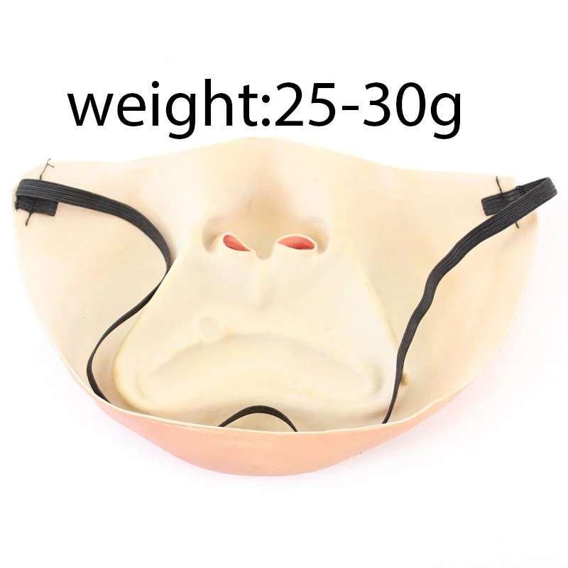 Забавная маска YOMDID для взрослых латексная косплея клоуна половина лица ужасный