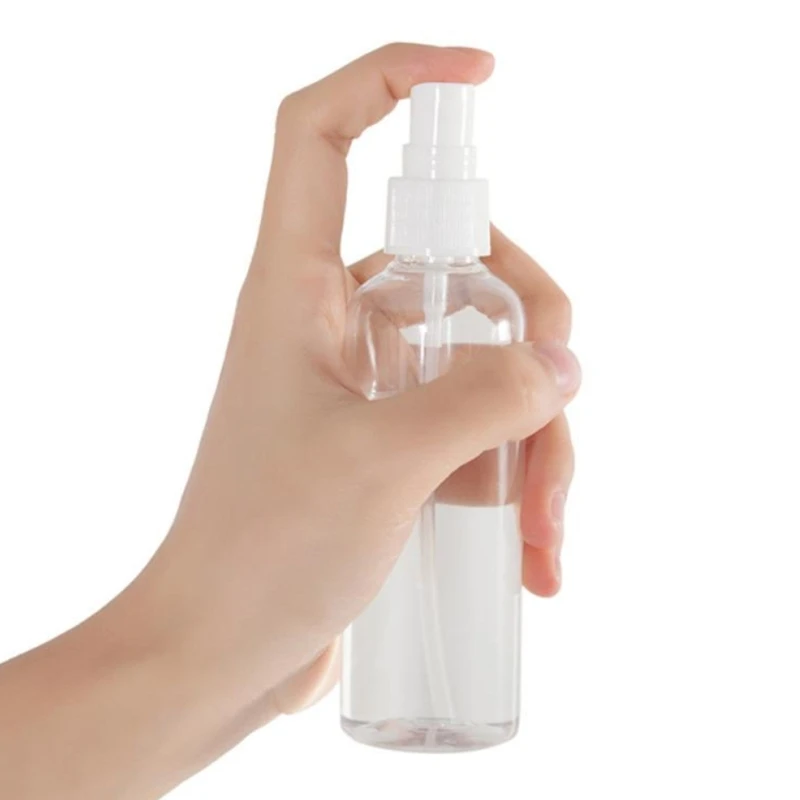 

4pcs Transparent Spray Bottle Spray Bottles Portable Bottle Travel Container