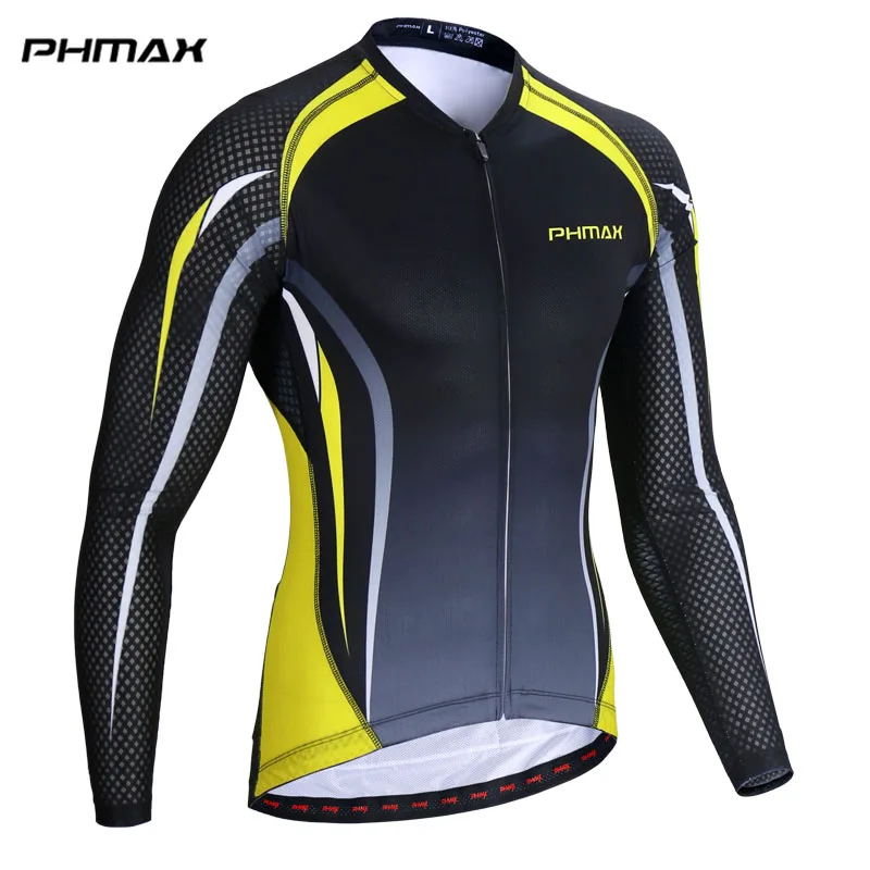PHMAX 2020 Новые трикотажные изделия для горного велосипеда с длинным рукавом одежда