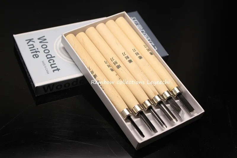 6 шт./компл. нож для резки древесины маленький древесины/резины деревянный штамп