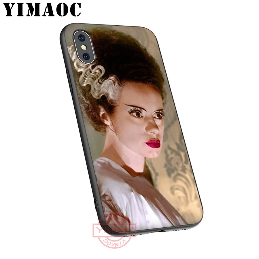 Мягкий силиконовый чехол YIMAOC Bride Of Frankenstein для Apple iPhone 5 5S SE 6 6S 7 8 Plus X XS XR 11 Pro Max задняя
