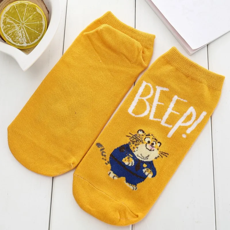 Японский вариант однотонные короткие носки с закрытым носком Модные женские