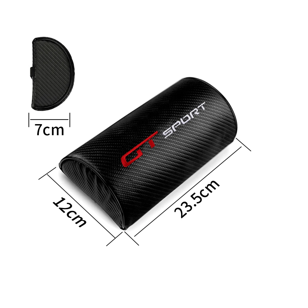 Подголовник автомобильного сиденья GT Sport подушка под шею из углеродного волокна