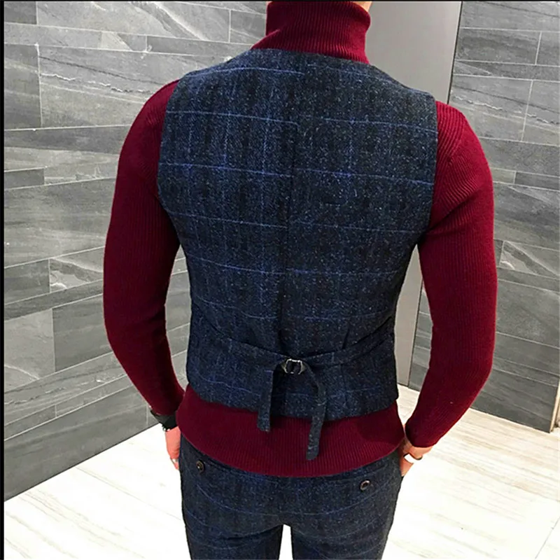 Для свадьбы или торжественного случая Мужская одежда комплект из двух вещей